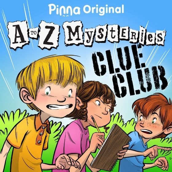 Pinna Original podcast A to Z Mysteries Clue Club
